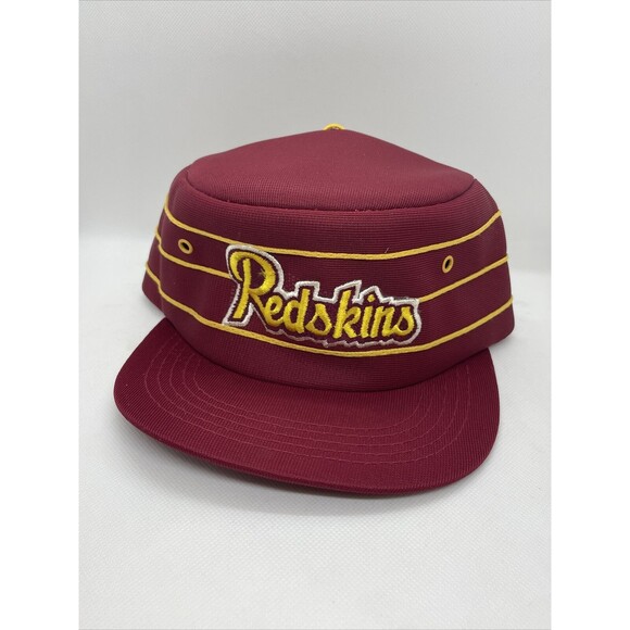 Vintage Washington Redskins Pillbox Sports Specialties SnapBack Hat Pinstripe